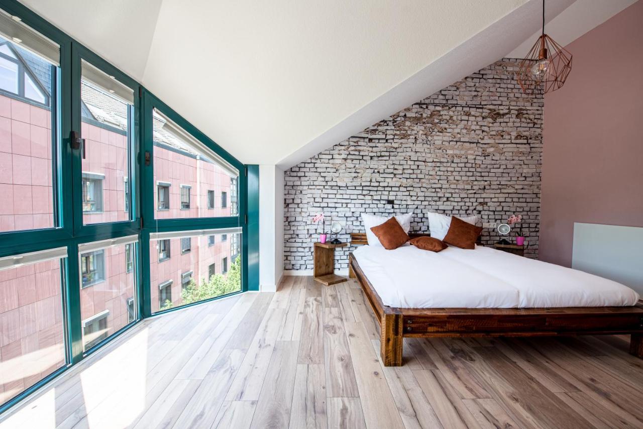 Industrie Stil Apartment Unweit Vom See 罗斯海姆 外观 照片